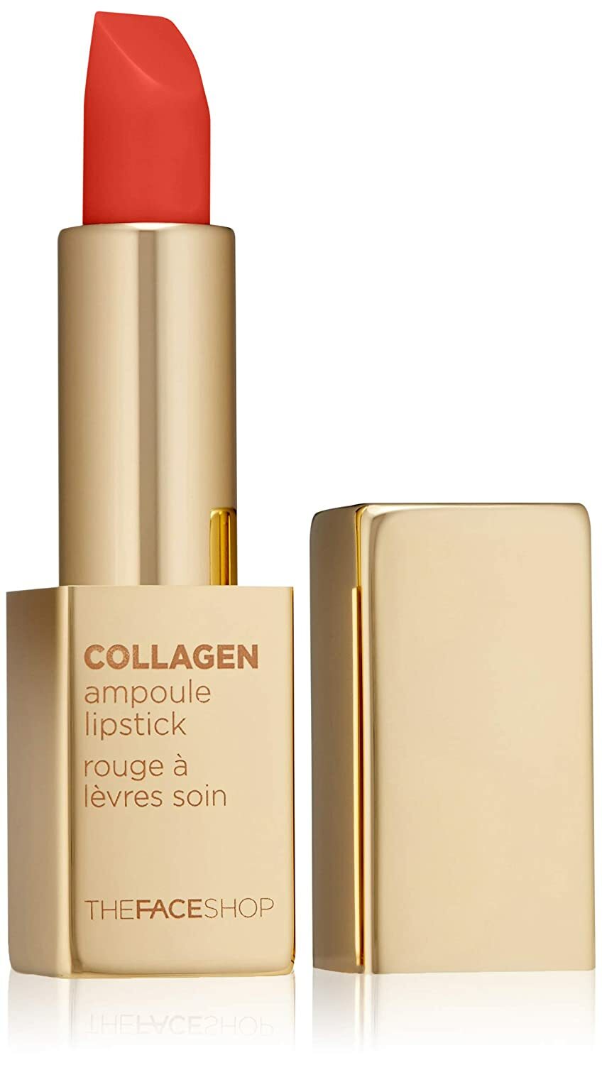 Anti-Aging Collagen Lipstick - Moisturizing Lip Color #09 Mandarin Garden
