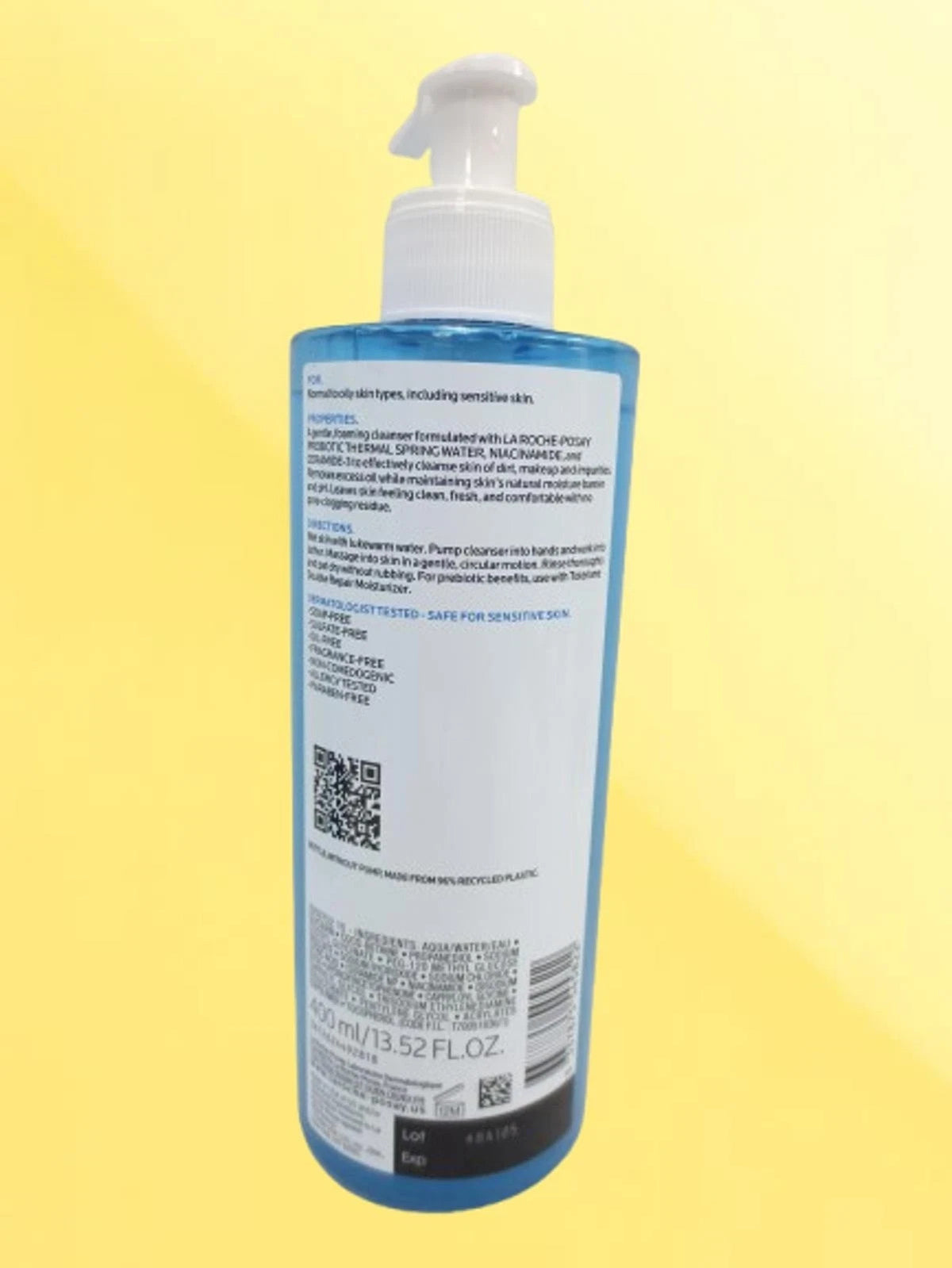 Gentle Facial Cleansing Foam for Sensitive Skin - 13.52 oz, Pack of 2