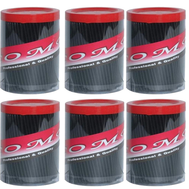6 Pack of 72 Black 5-Inch Unbreakable Hair Combs - Pocket Size
