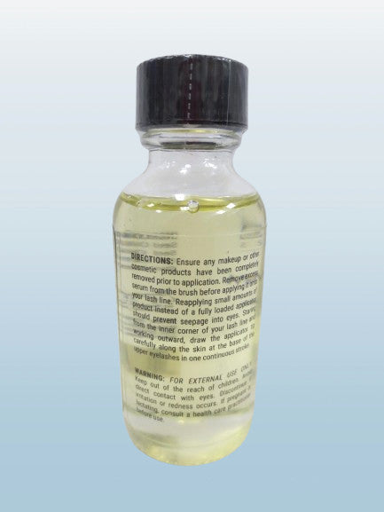 Natural Eyelash Serum with Castor Oil - 1 oz, Pack of 2