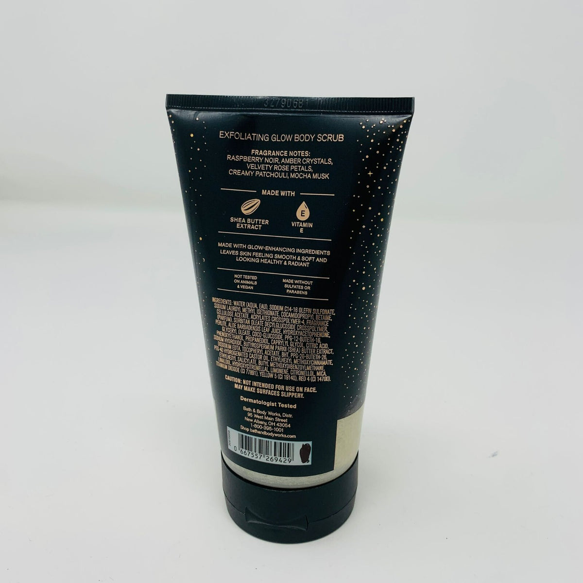 Bath & Body Works Into The Night Exfoliating Glow Scrub 8 oz New