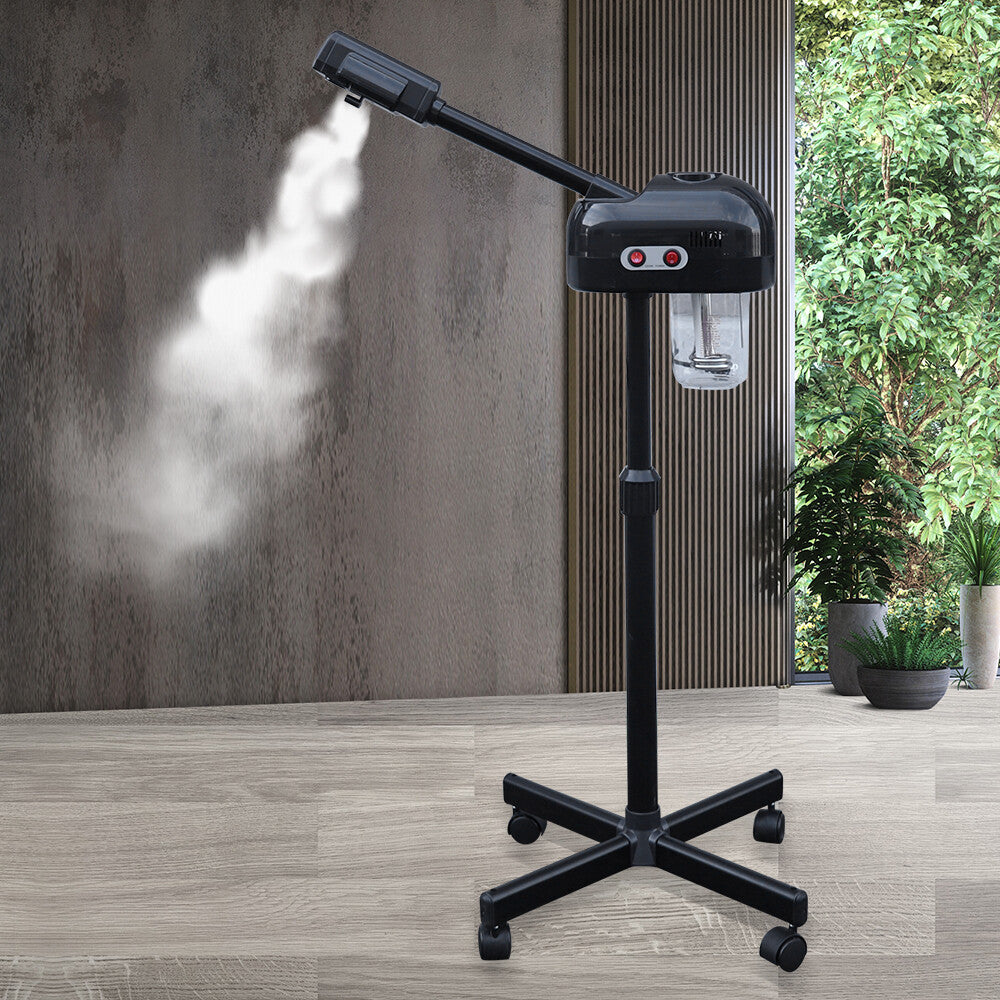 2-in-1 Facial Steamer & Ozone Sprayer - 800W Professional Spa Machine