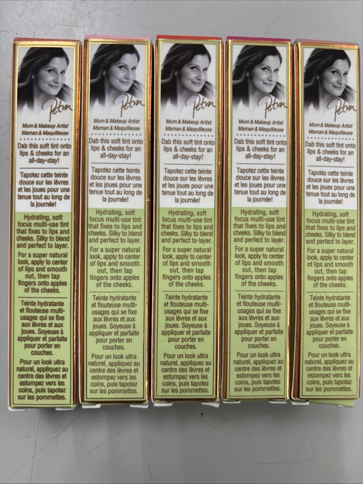 Pixi Satin Lip & Cheek Tint Set - Hydrating Multi-Use Lip and Blush Colors