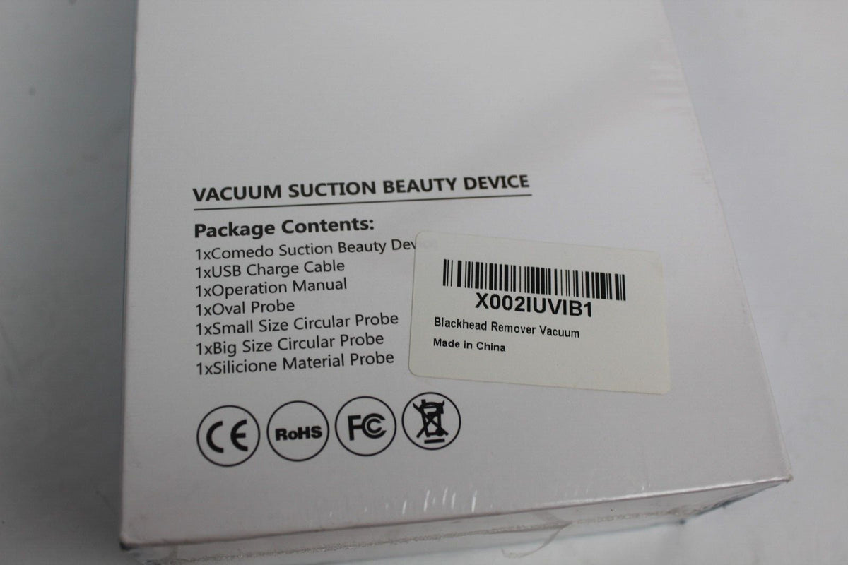 Vacuum Suction Skin Cleansing Device for Blackhead Removal & Acne Treatment