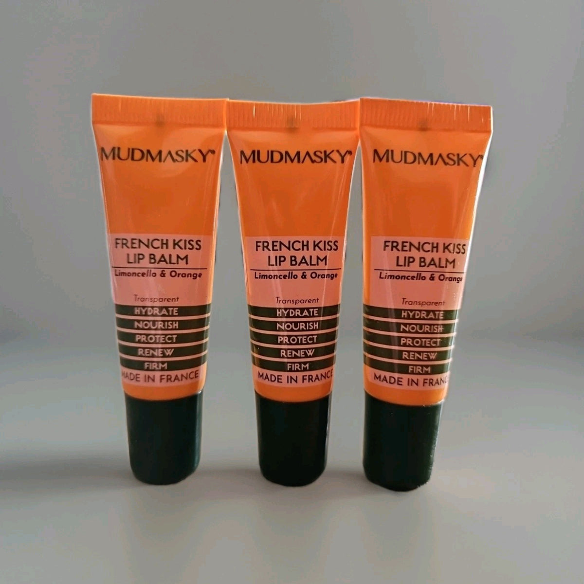 3-Pack Hydrating Lip Balm Set - Limoncello & Orange 10ml