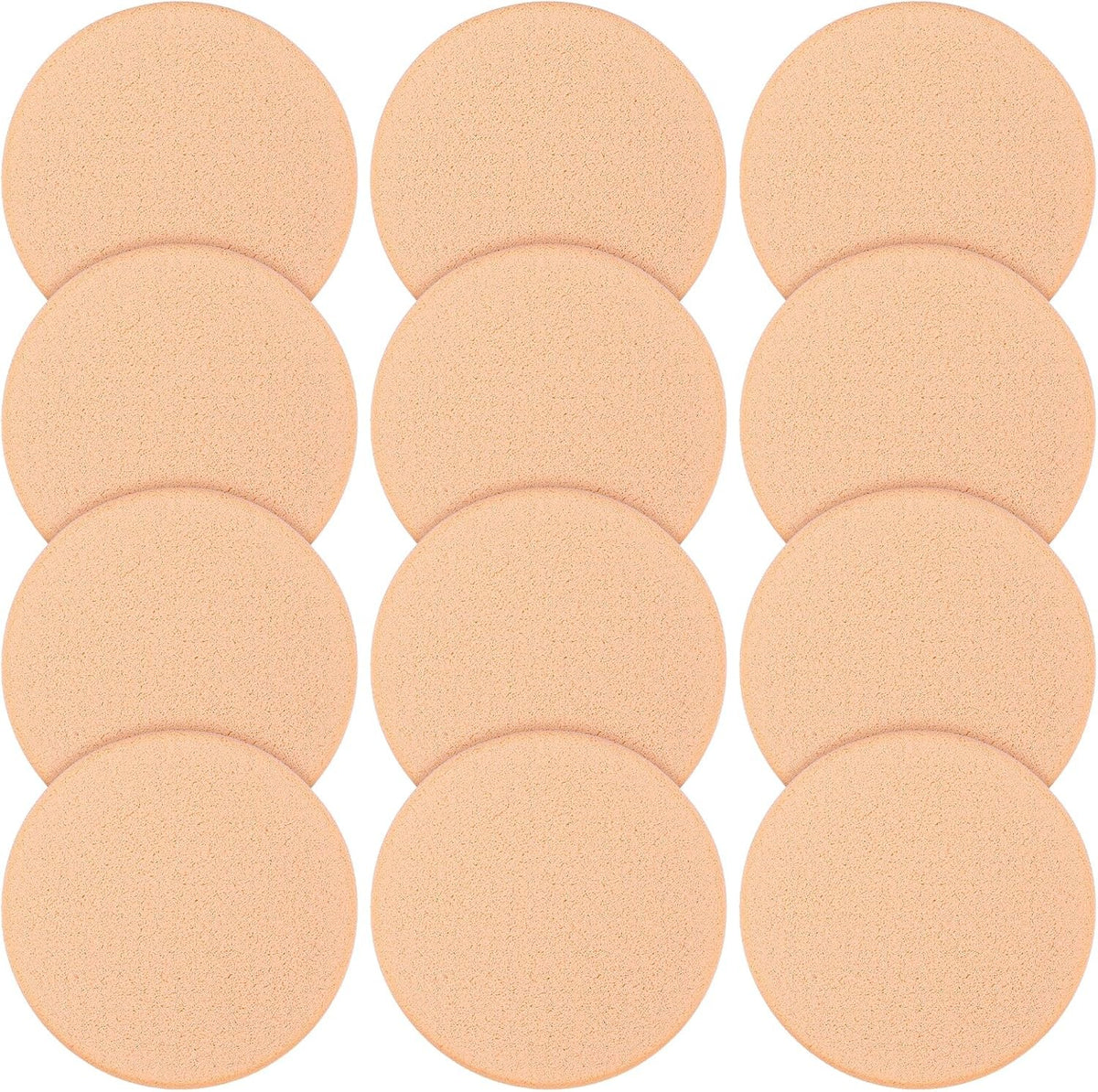 12 Pcs Reusable Makeup Sponges for Liquid Foundation and Blending