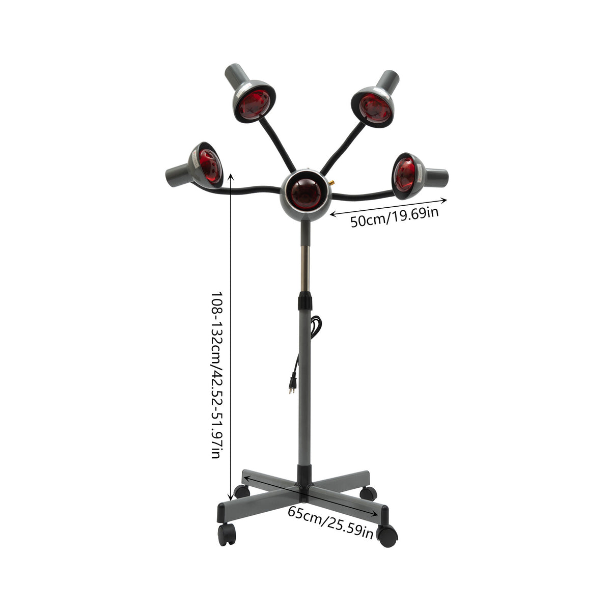 Infrared Hair Styling Lamp for Hair Dyeing Perming and Hair Care