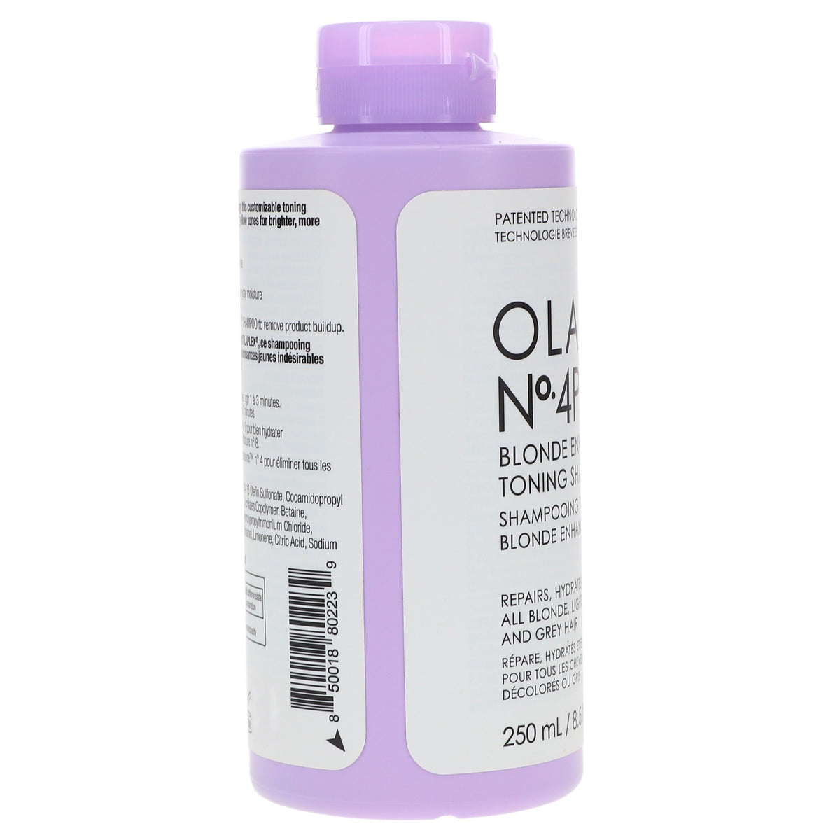 Olaplex No.4P Blonde Enhancer Toning Shampoo - Sulfate-Free, Brightening 8.5 oz