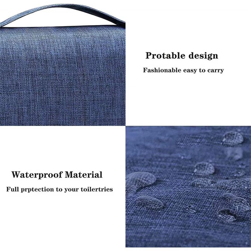 Waterproof Hanging Toiletry Bag Travel Cosmetic Organizer Wash Bag