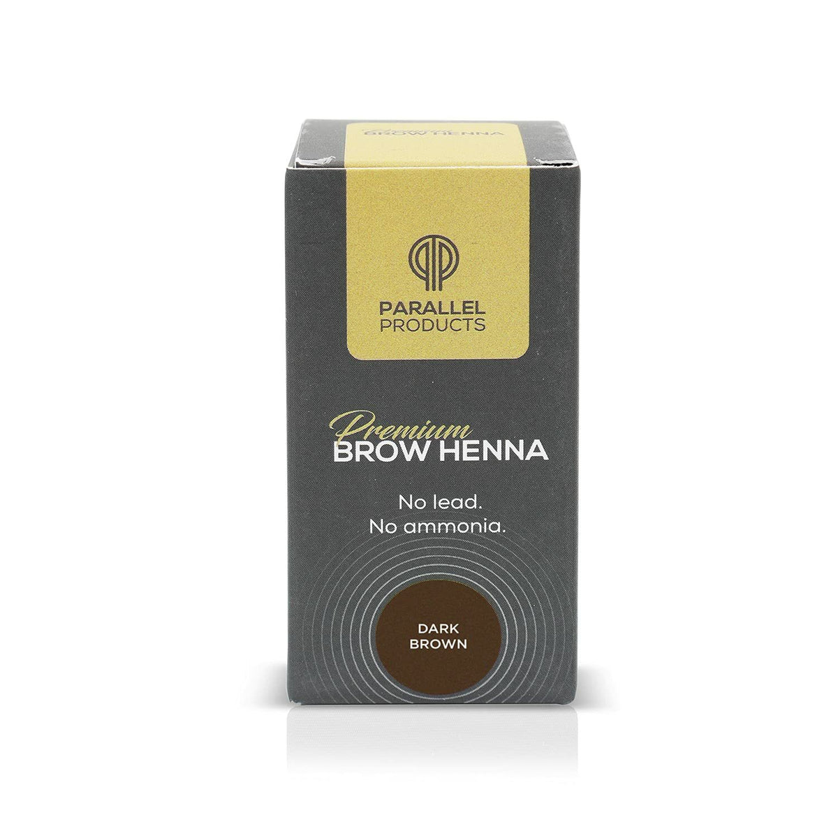 Henna Brow Kit for Eyebrow Coloring and Toning - Medium Brown