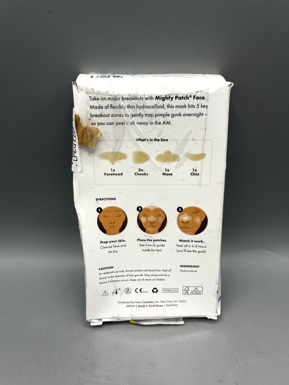 Mighty Patch Face Hydrocolloid Acne Patches 5 Count - Fresh Expiry 2026