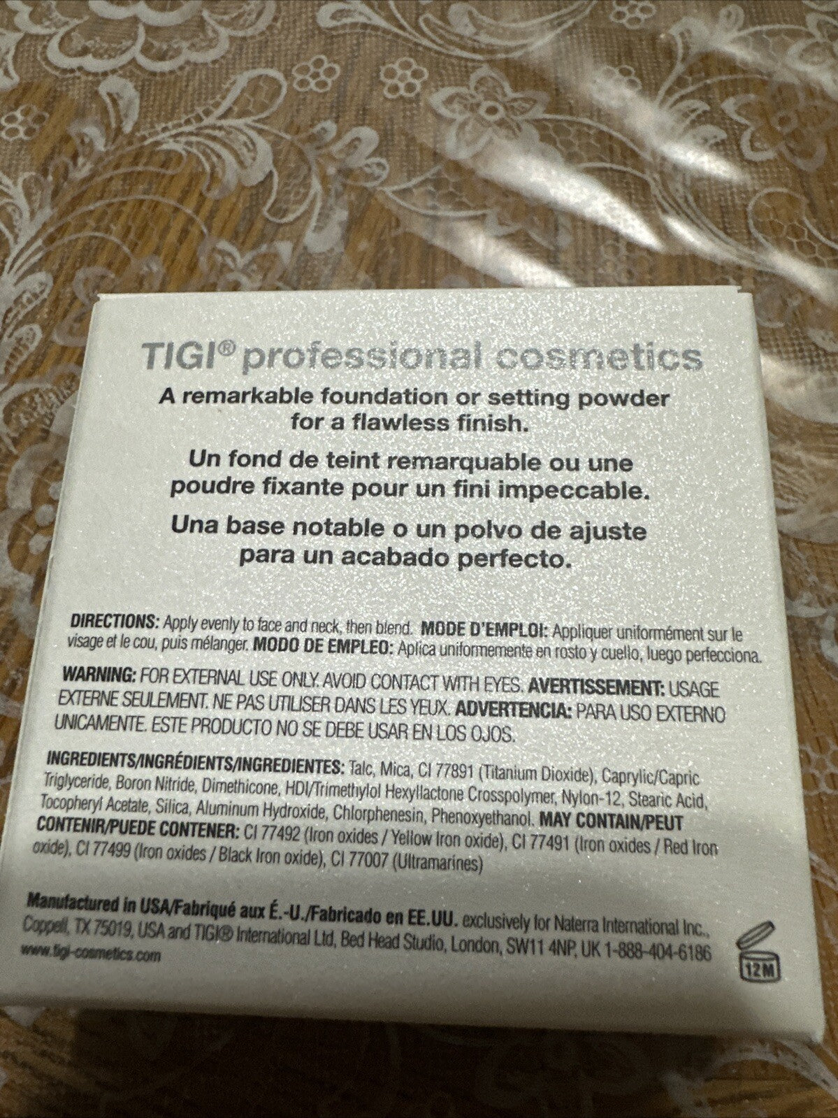 Powder Foundation 0.37 OZ - Face Makeup for Flawless Skin
