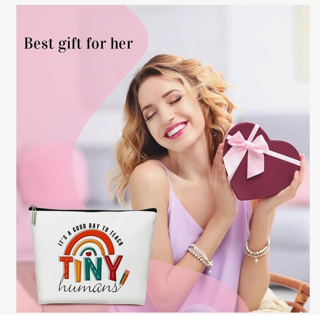 Women’s Cosmetic Bag - Its A Good Day To Teach Tiny Humans
