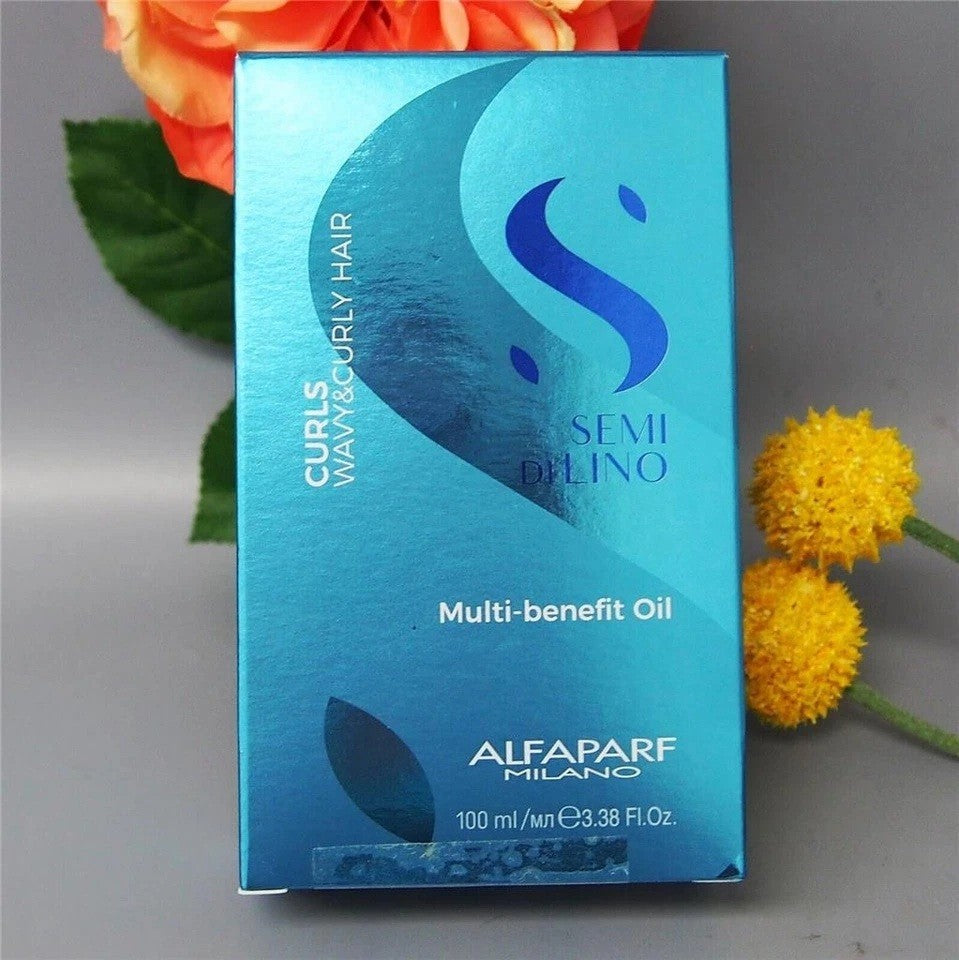 Multi-Benefit Hair Oil for Curly & Wavy Hair 100ml - Moisturizes & Protects