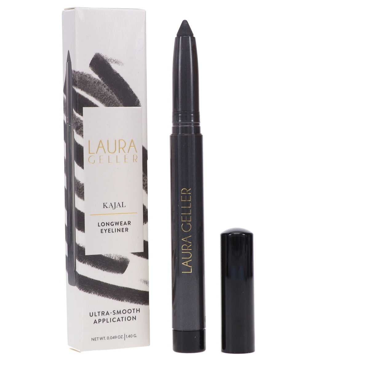 Longwear Eyeliner Pencil - Deep Charcoal, Smudge-Proof, 0.049 oz