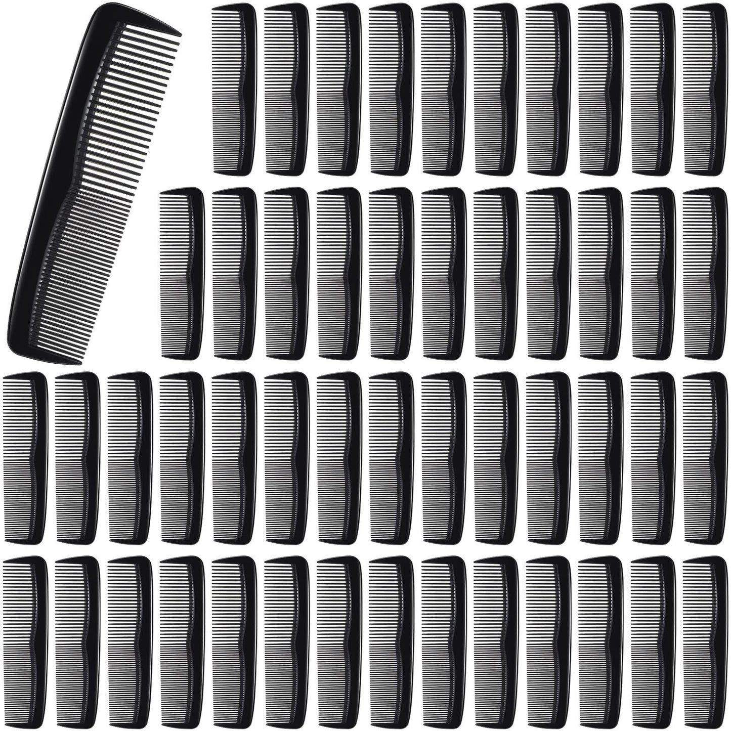 50 Pack Pocket Combs for Men and Women - 5 Inch Hair & Beard Styling