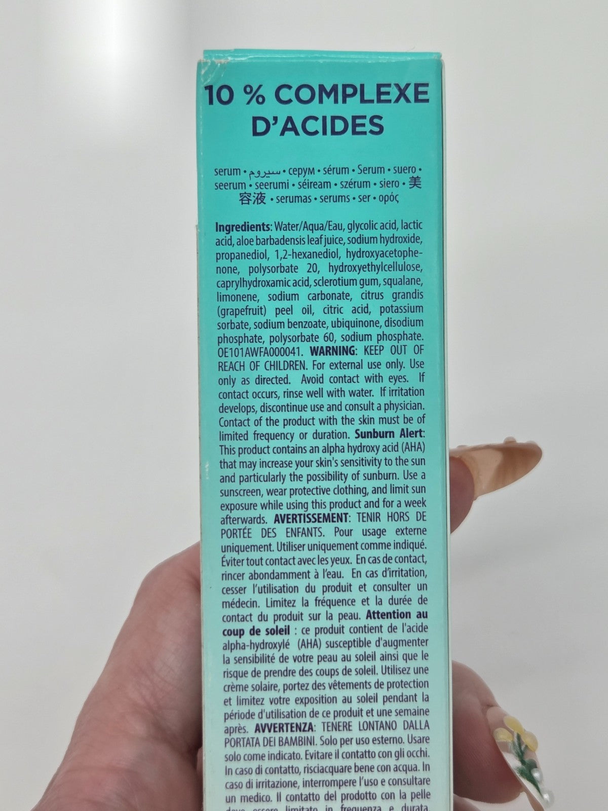 Tarte Glycolic Lactic Acid Brightening Serum - 1 Fl oz Facial Exfoliant