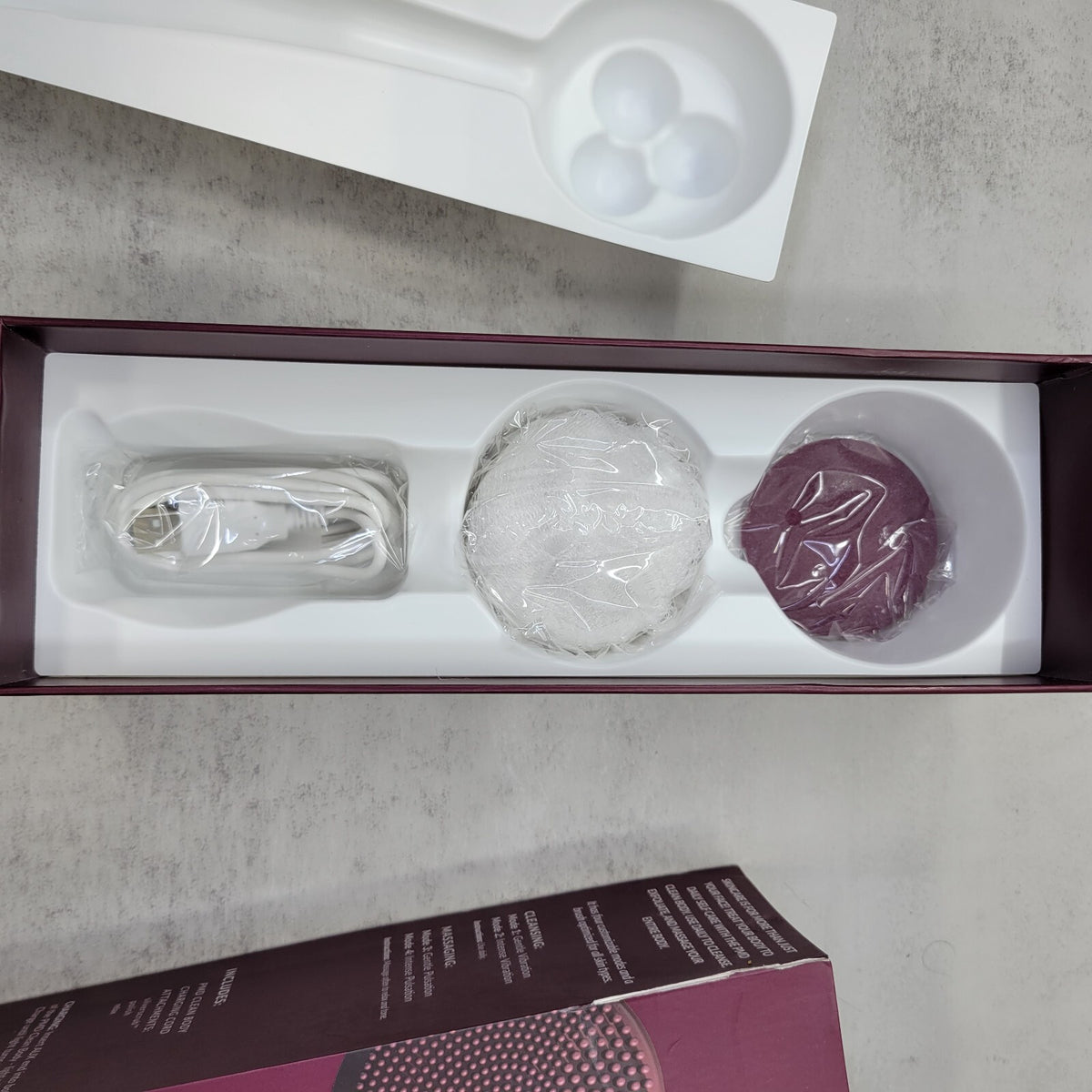 PMD Clean Body Smart Cleansing Device with Silicone Brush - Berry NEW™