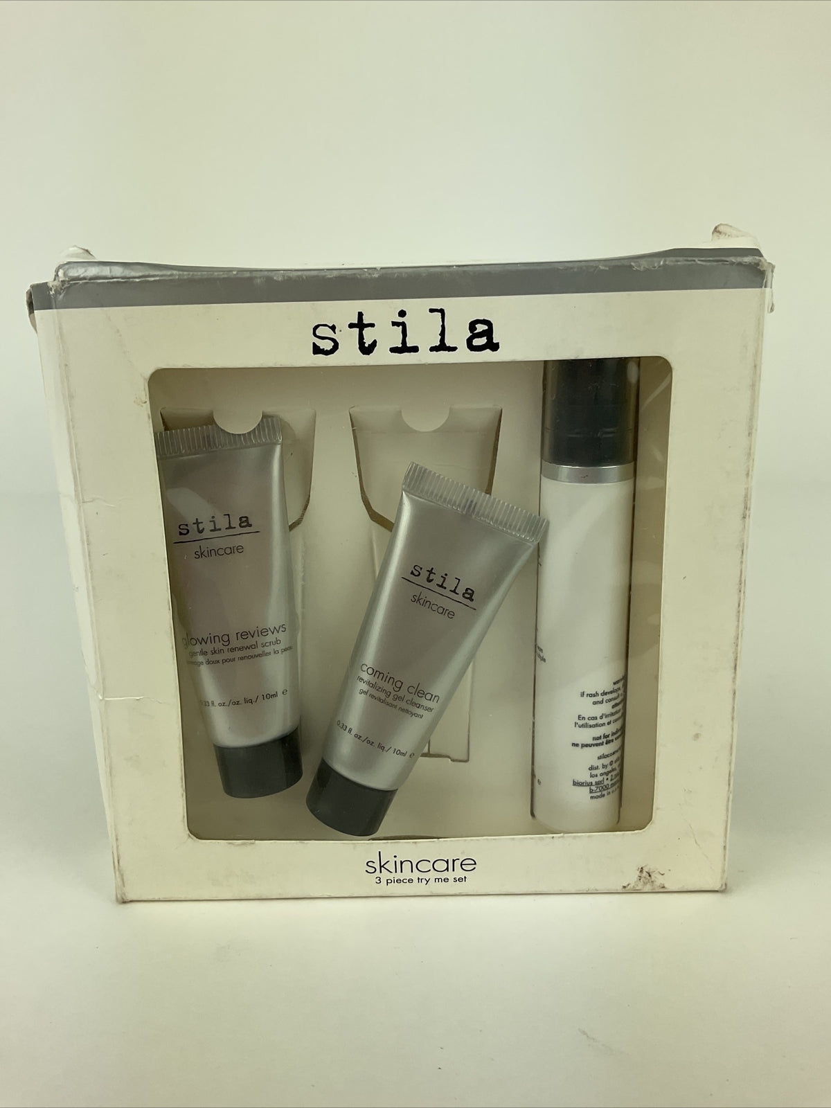 Skincare 3 Piece Set - Cleanser, Exfoliator & Moisturizer for Face