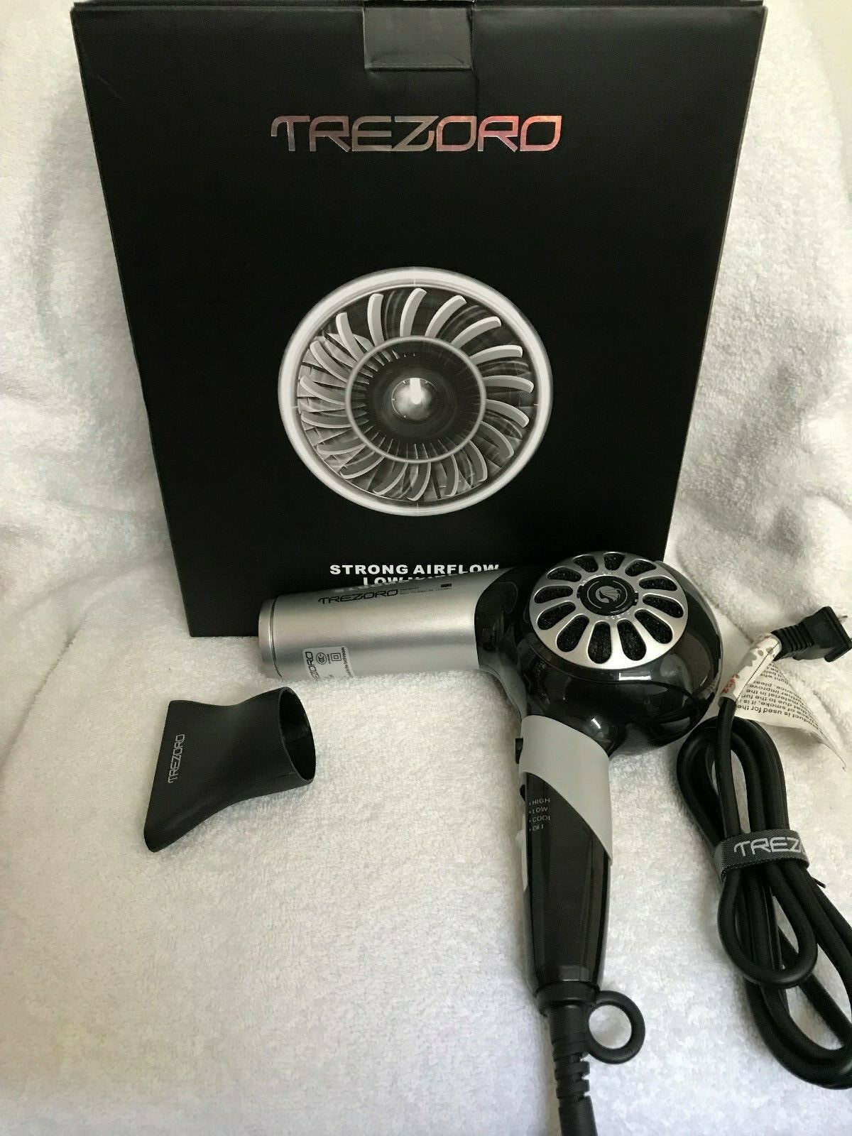 Professional Hair Dryer with Strong Airflow Low Noise Ceramic Dual Pack