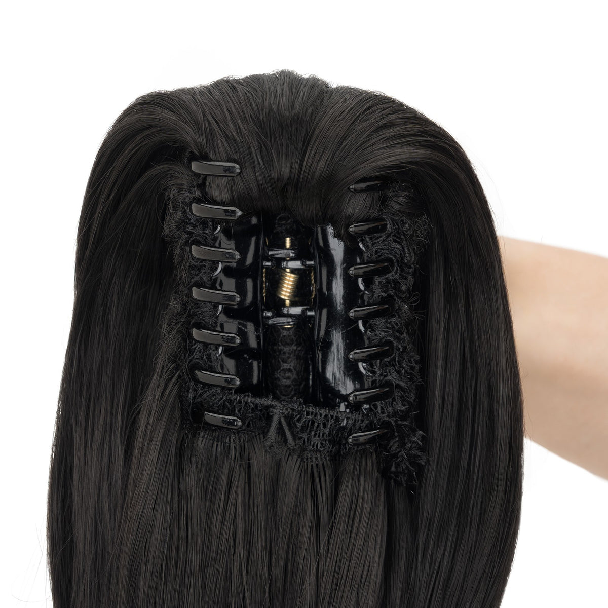 Ponytail Claw Clip for Hair Extensions Thick Wavy Hairpiece Unbranded