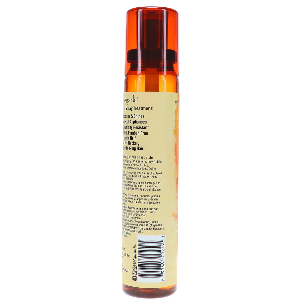 Argan Oil Hair Treatment Spray - Hydrating Shine & Frizz Control 5.1 oz