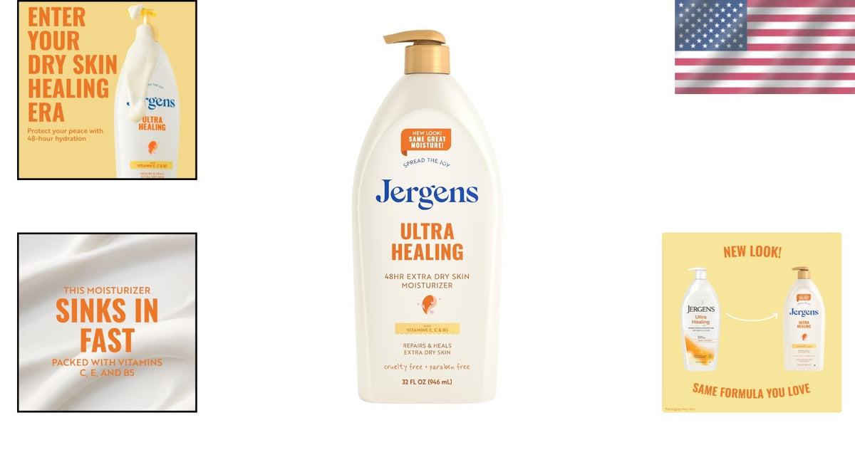 Fast-Absorbing Body Lotion, 32 fl oz – Healing Moisturizer