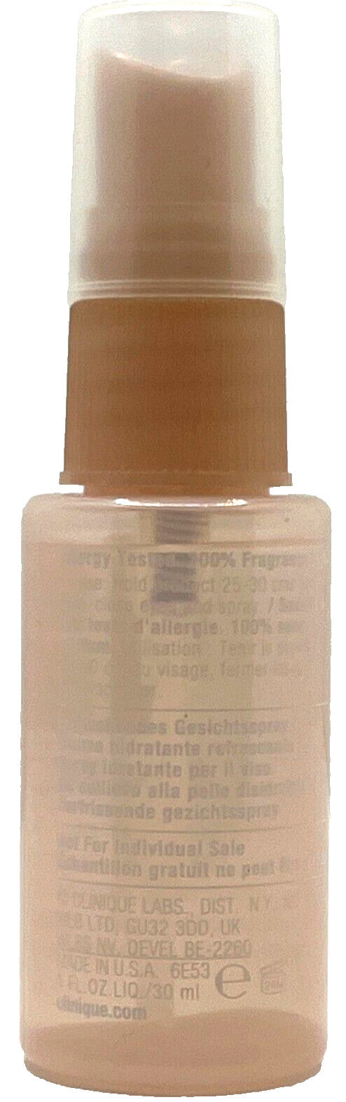 CLINIQUE MOISTURE SURGE FACE SPRAY THIRSTY SKIN RELIEF 1.0 Oz /30 ml