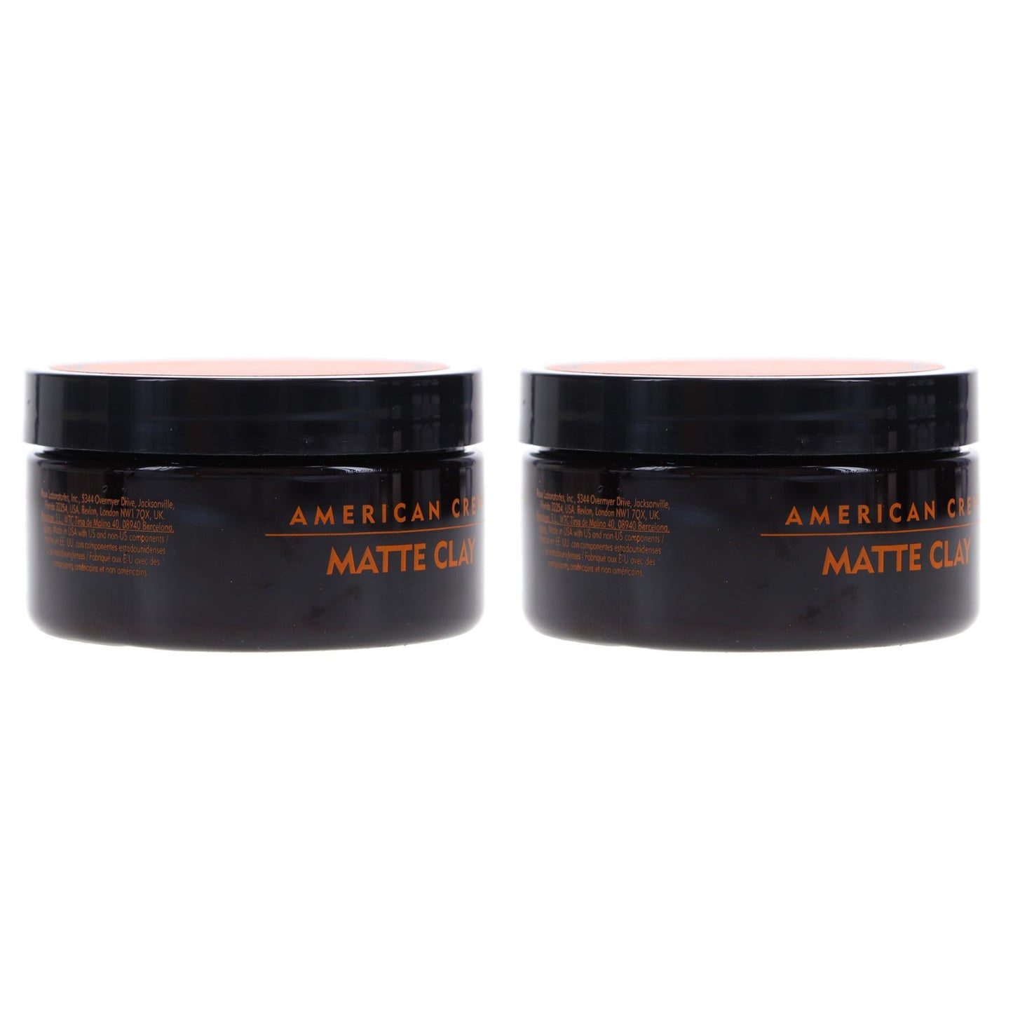 Men's Matte Hair Clay 3 oz - 2 Pack for All-Day Hold and Texture
