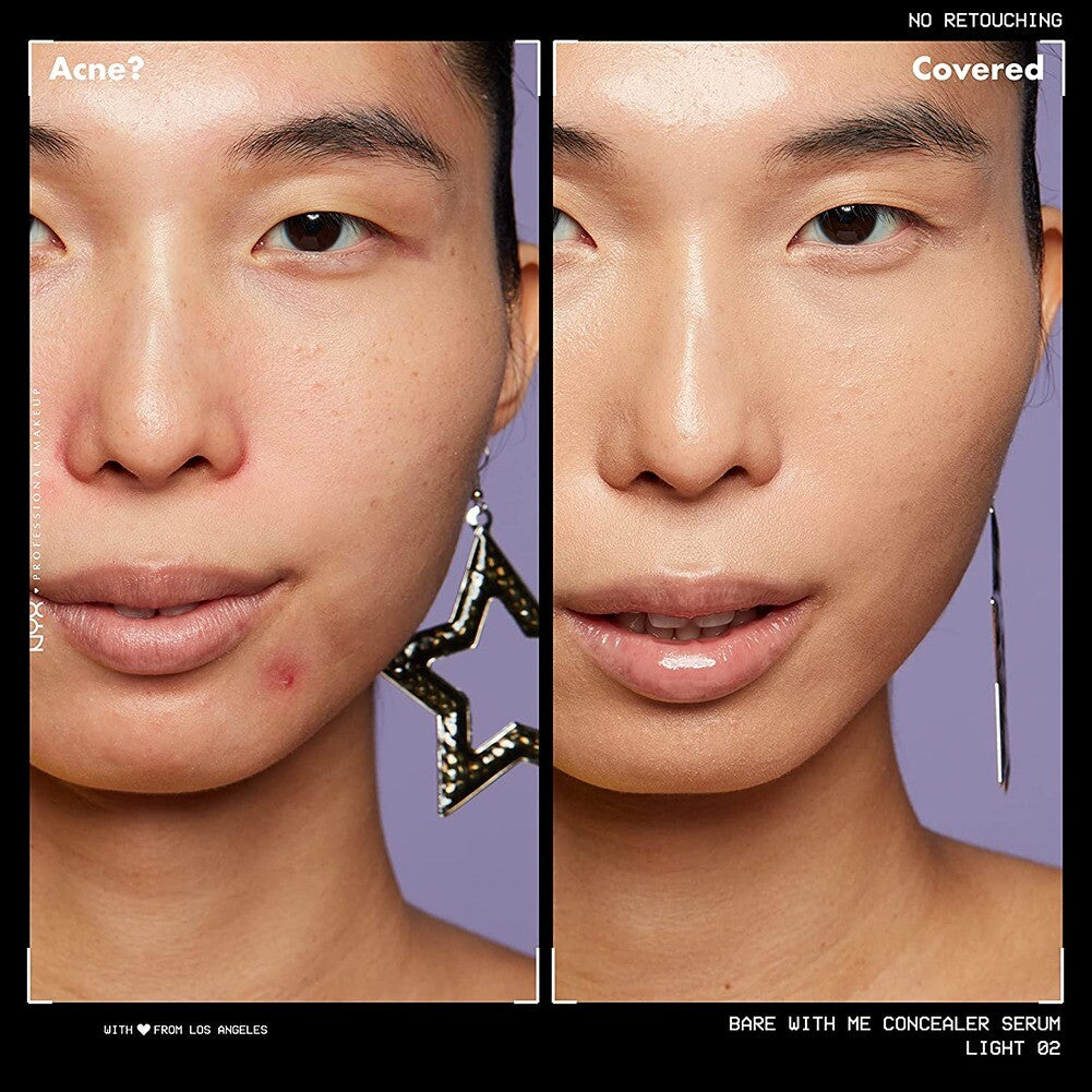 Vegan Concealer Serum with Hydrating Skin-Loving Ingredients - Natural Finish