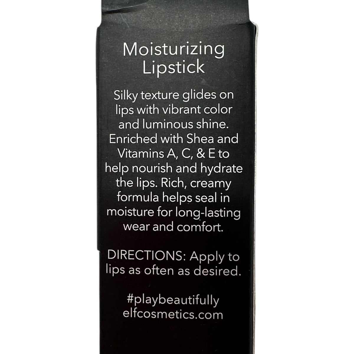 Moisturizing Lipstick Black Berry - Hydrating Satin Finish, 0.11 oz