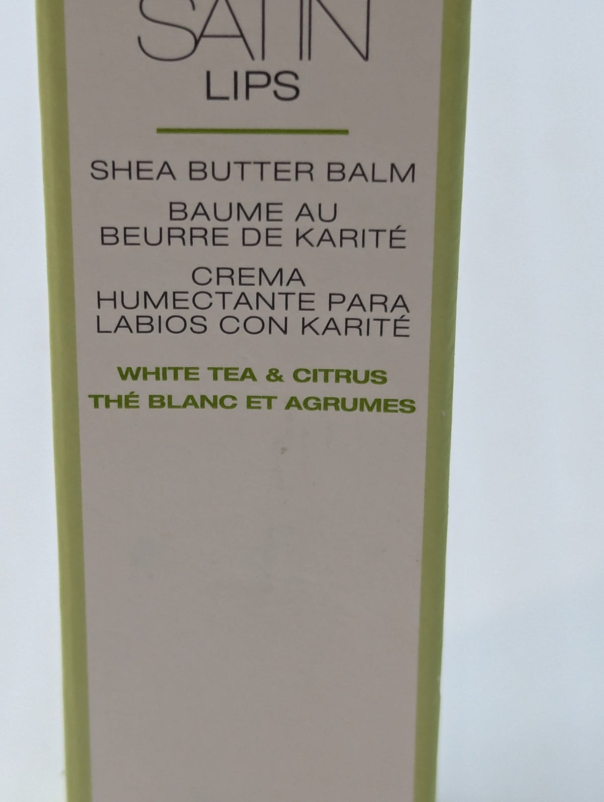 Mary Kay Satin Lips Shea Butter Lip Balm White Tea & Citrus