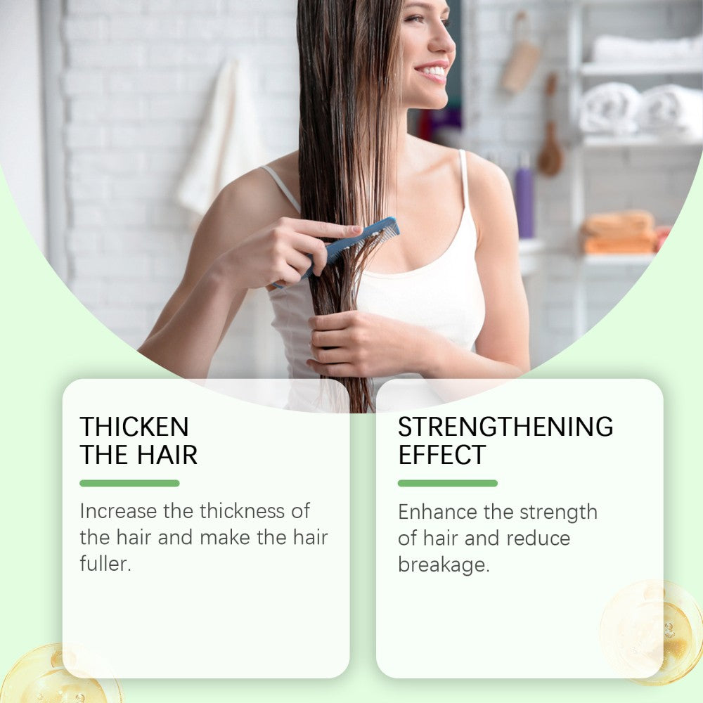 Rosemary Hydrolyzed Keratin Shampoo 100ml - Hair Growth & Thickening