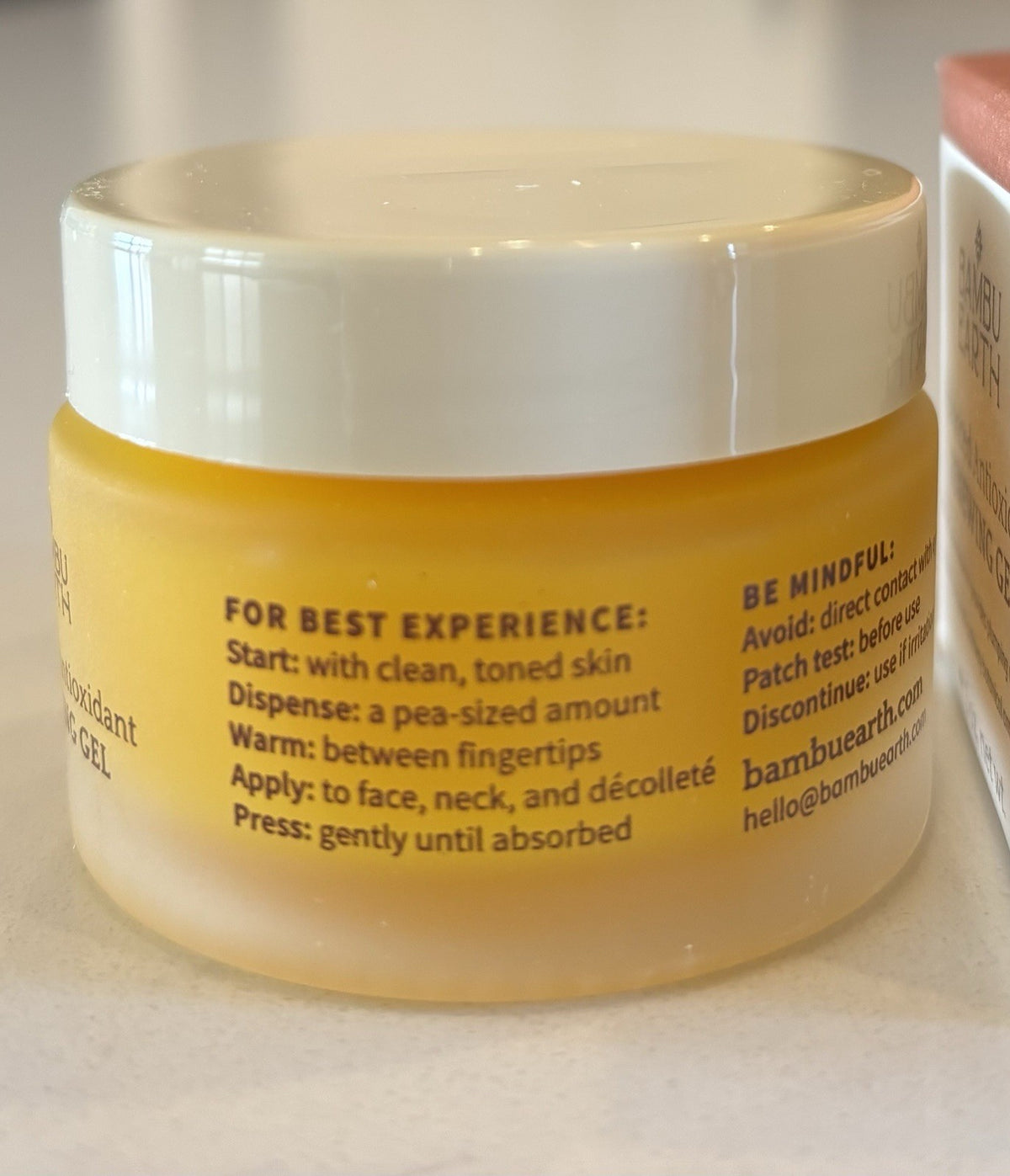 Hydrating Face Moisturizer with Antioxidants - Deeply Nourishing Gel for Dry Skin
