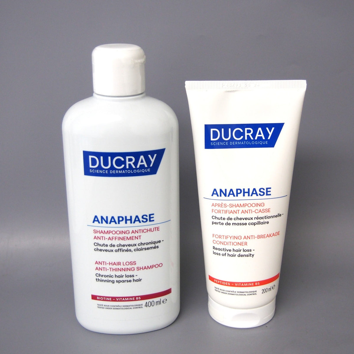 Ducray Anaphase+ Hair Loss Shampoo & Conditioner Set 400ml+200ml