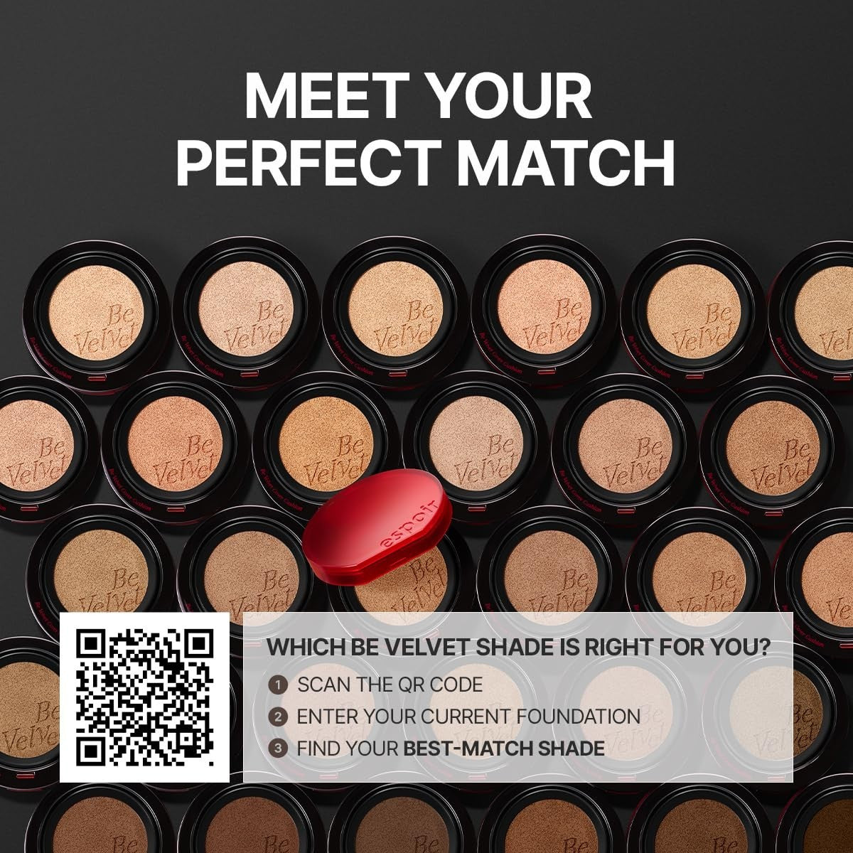 Be Velvet Cushion Foundation Fair Olive - Full Coverage, Long-Lasting