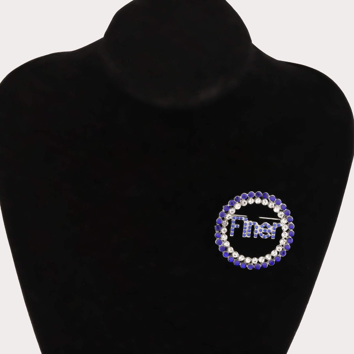 Finer Zircon Brooch Pin for Greek Sorority Jewelry Gift