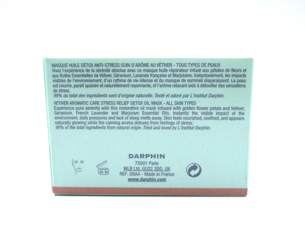 Oil Elixir Vetiver Aromatic Skin Care Mask – 1.7 oz