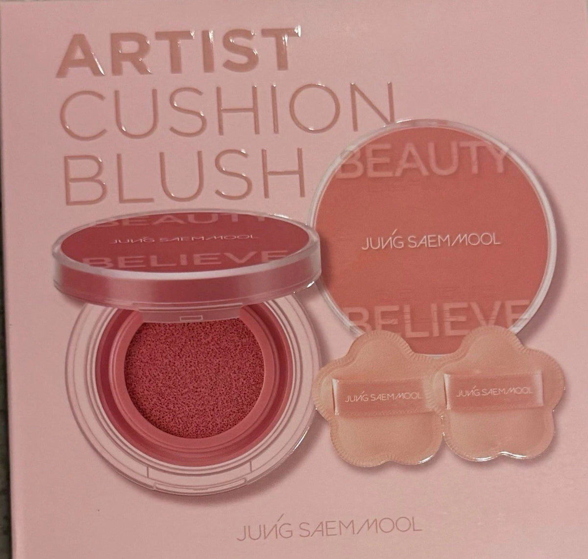 JUNGSAEMMOOL Artist Cushion Blush - 10 Color Makeup Cheek Blusher Set