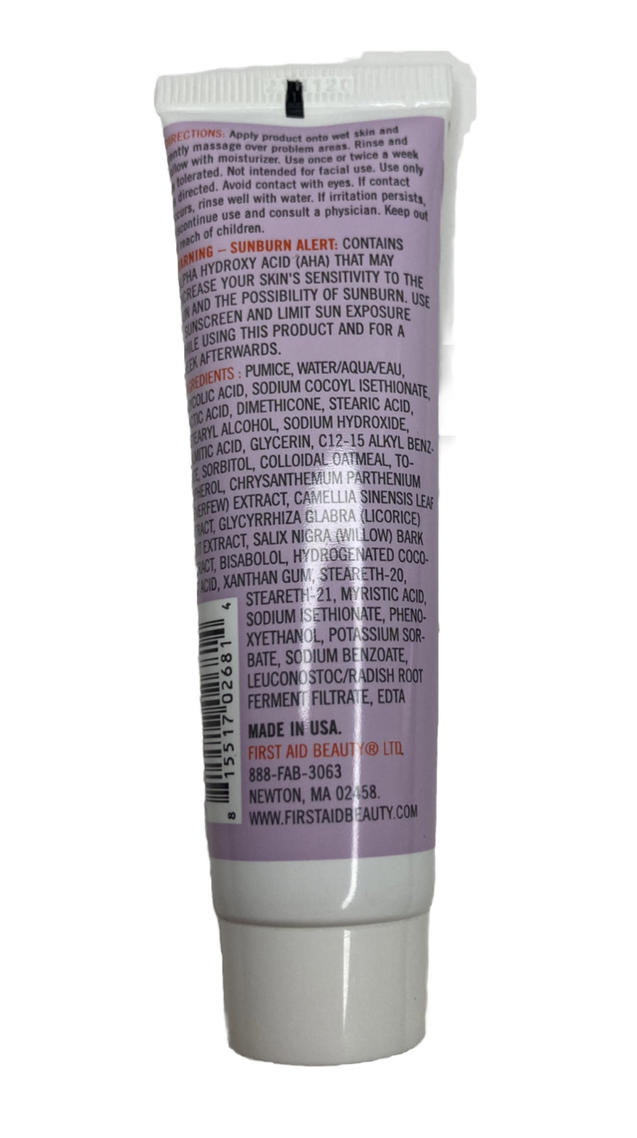 First Aid Beauty Bump Eraser Body Scrub