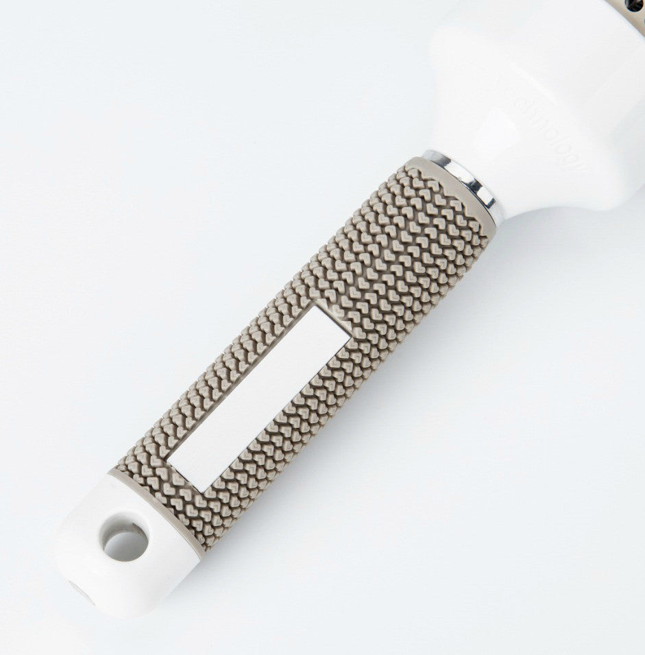 Vented Ceramic Ionic Round Hair Brush for Brazilian Blowout & Salon Styling - USA Shipper