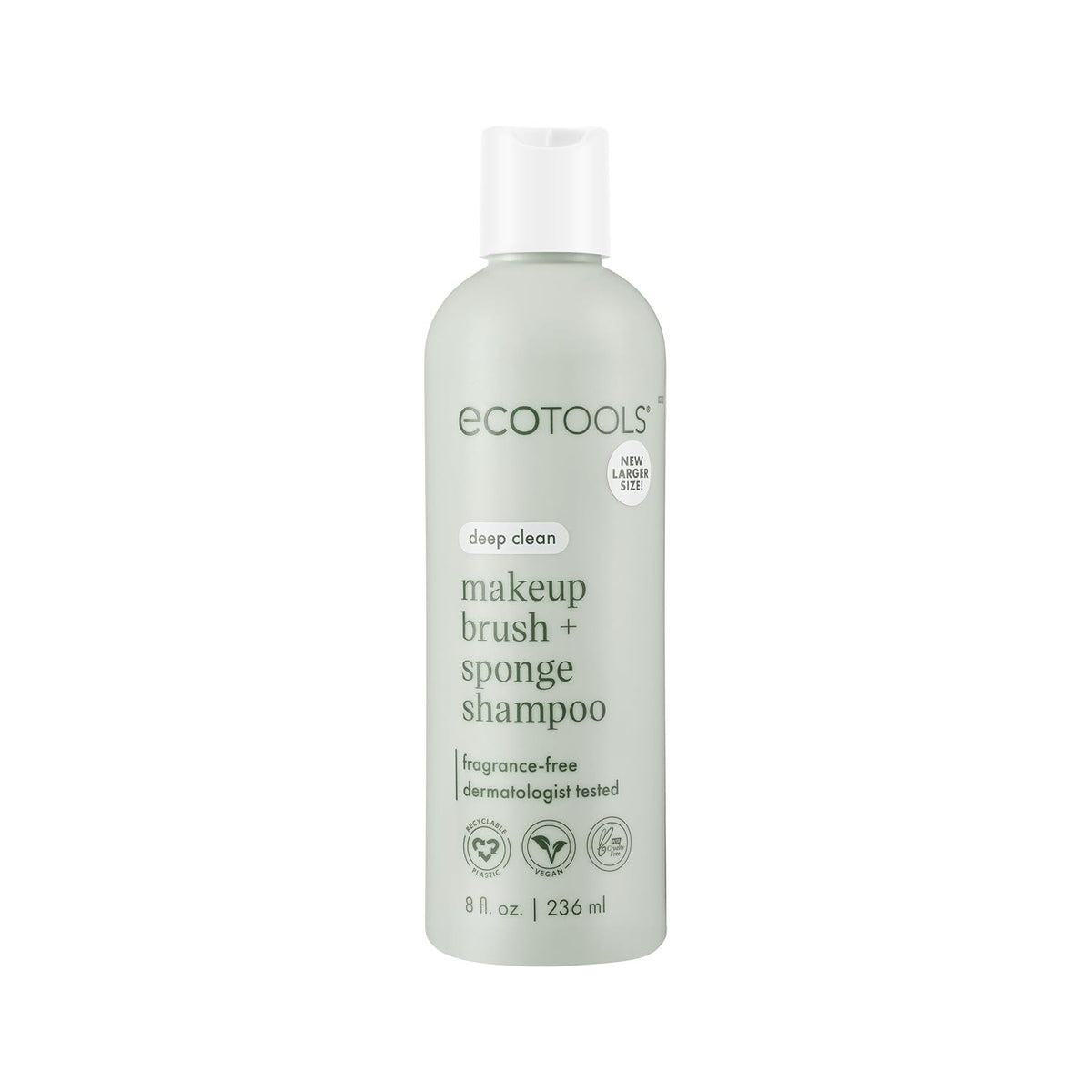 Makeup Brush and Sponge Cleaner - Gentle Plant-Based Shampoo for Impurities