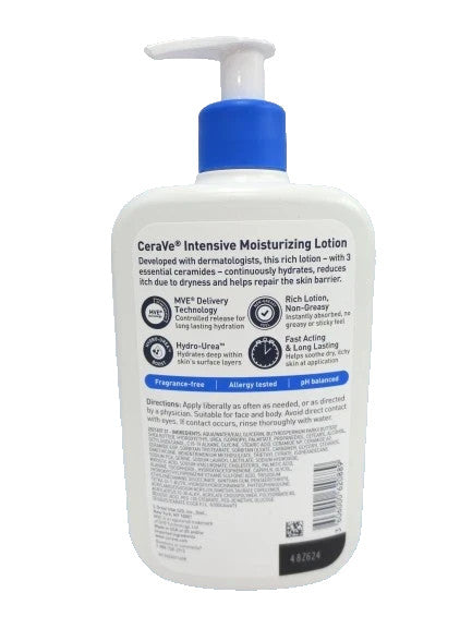 Intensive Moisturizing Lotion, 16 oz (Set of 2)