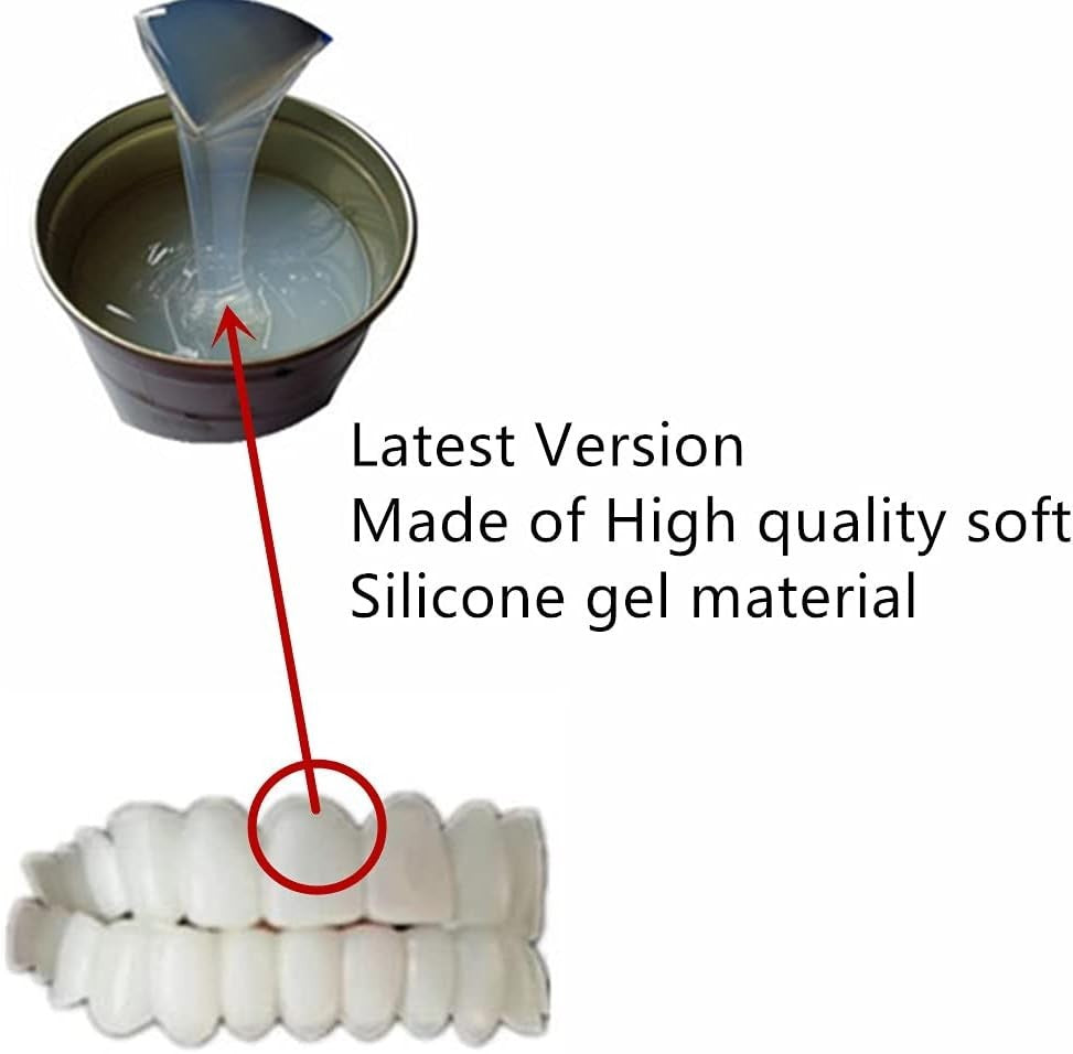 Realistic Silicone Teeth Veneers Covers for Adults – Easy Smile Transformation