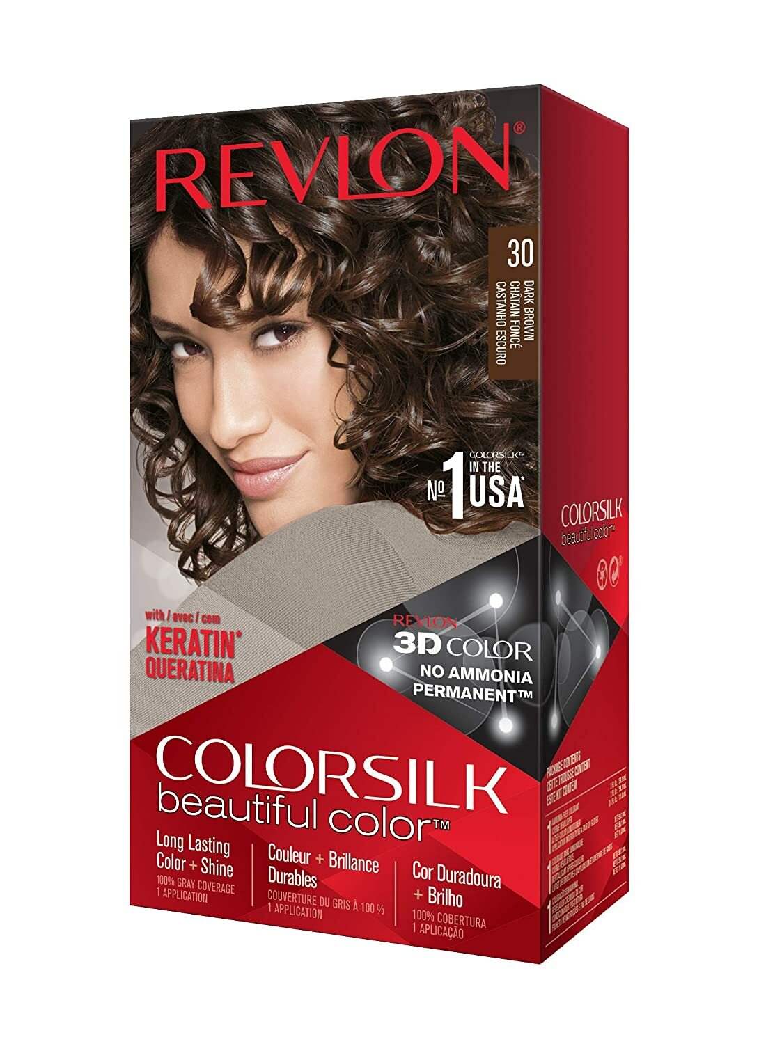 Permanent Hair Color - Ammonia Free Formula, Pack of 12