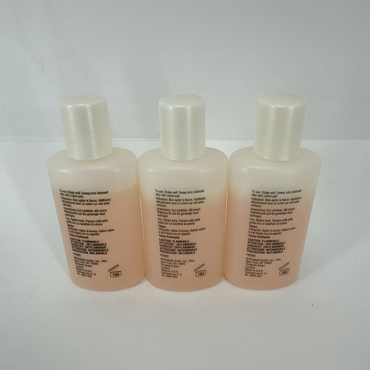 Elizabeth Arden Ceramide Purifying Toner - Travel Size Set of 3 1.7 fl oz