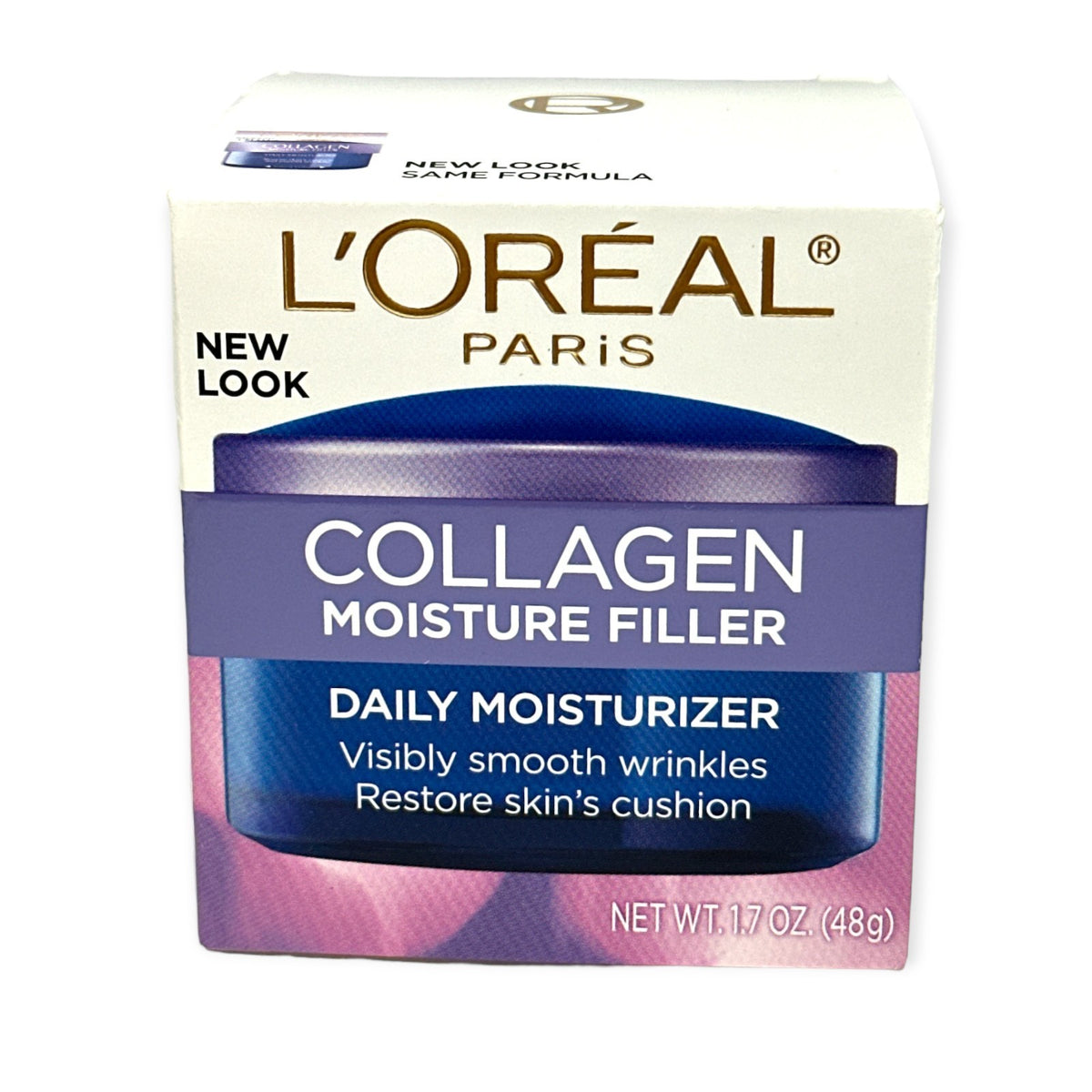 L'Oreal Collagen Moisture Filler Daily Moisturizer 1.7oz./48g NEW IN