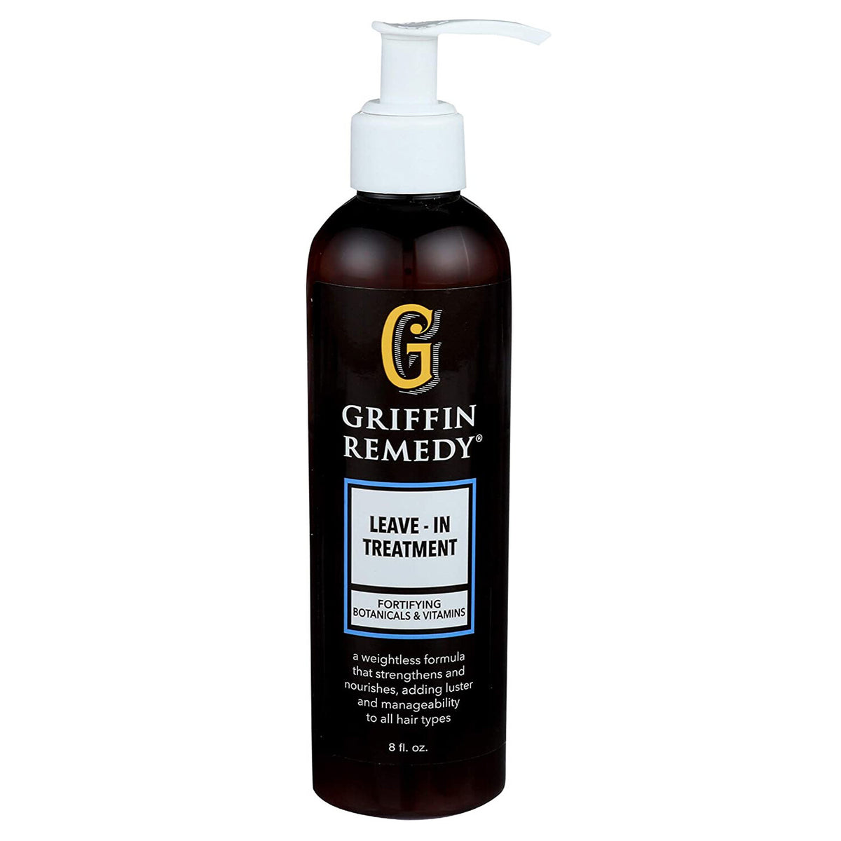 Leave-In Conditioner for All Hair Types - Smooth Frizz & Shine 8 Oz