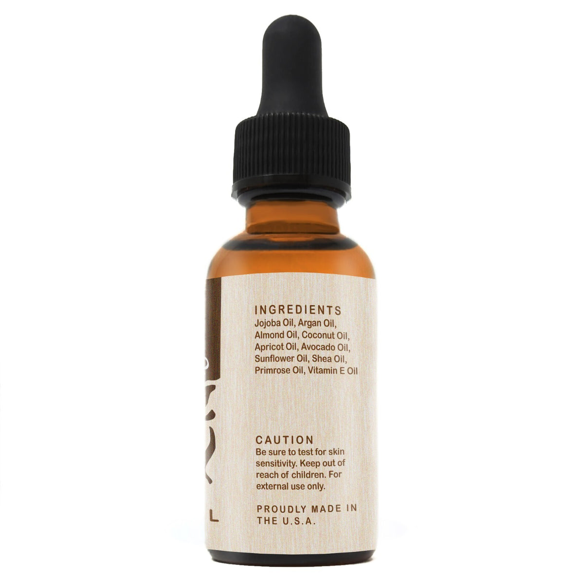 Natural Unscented Beard Oil - Moisturizing Conditioning Blend for Healthy Beard