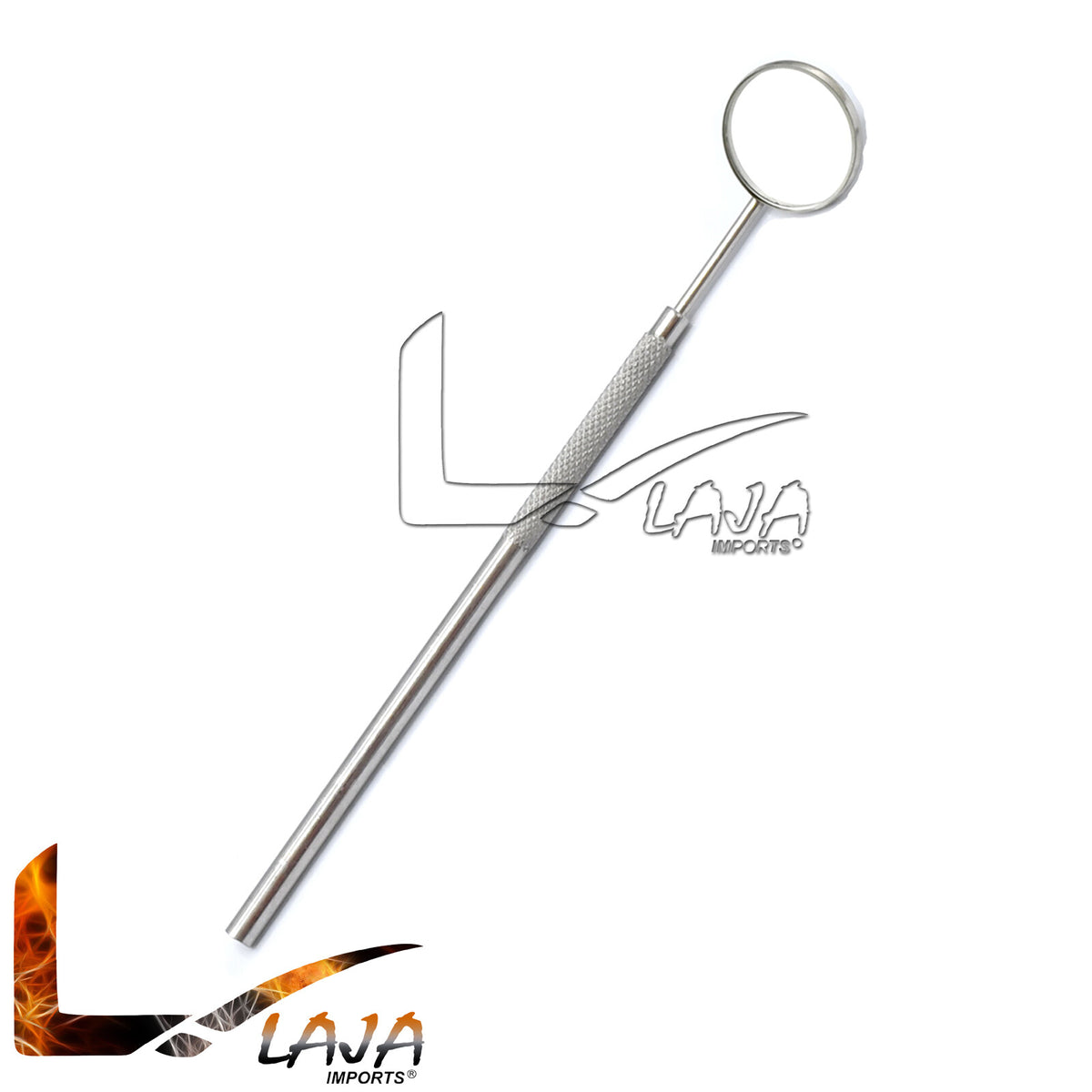 Stainless Steel Dental Mirror for Eyelash Extension Checks - 6.5 Inch